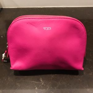 Tumi fuchsia coin wallet